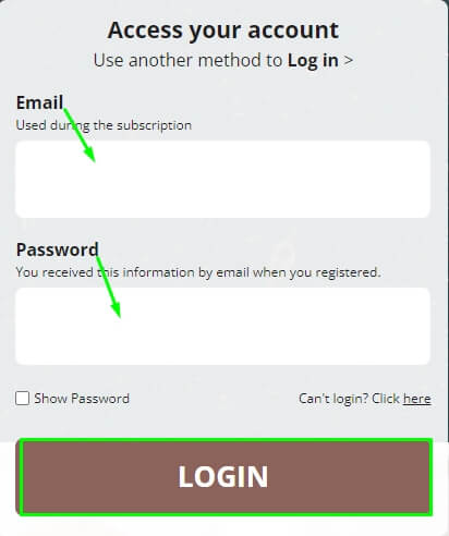 parciepay login with email
